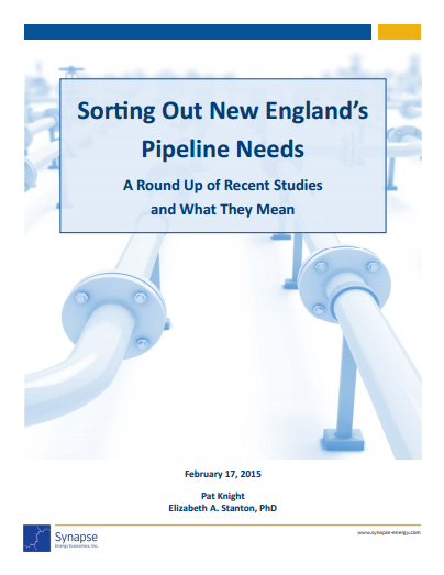 Sorting Out New England's Pipeline Needs