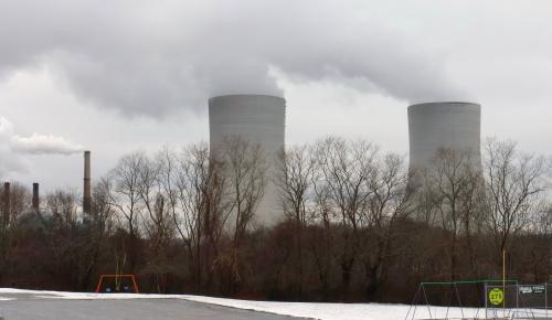 Drayton Point Coal Plant Cooling Towers