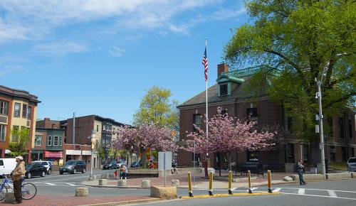 City Hall in Chelsea, Massachusetts