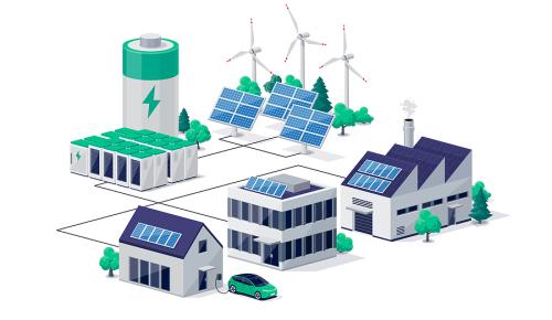 Microgrid smart city