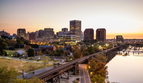 Downtown Skyline of Richmond, Virginia