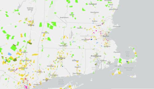 Example perspective of EJ Northeast Communities Map