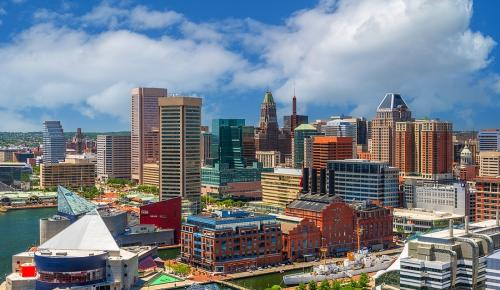 Baltimore, MD skyline