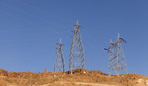 Transmission lines in Nevada