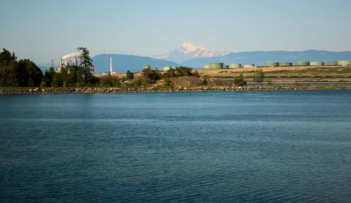 Oil Refinery Pugent Sound