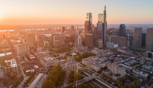 philly skyline