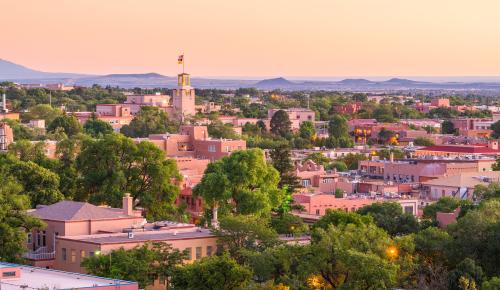 new mexico cityscape