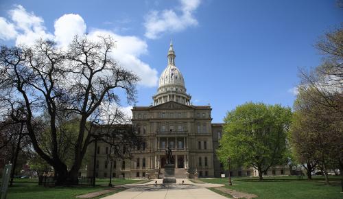 Michigan state building