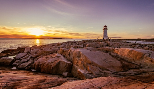 Nova Scotia Peggy Cove Light