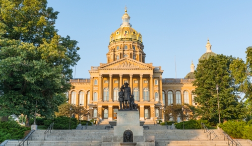 Iowa state capital