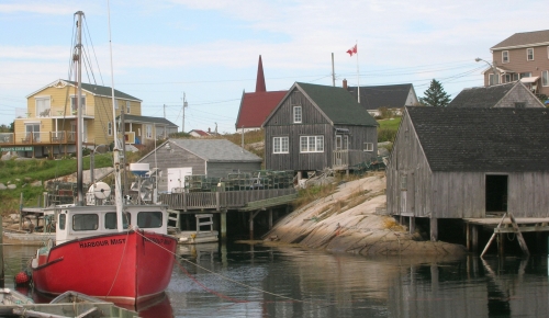 Peggy's Cove in Nova Scotia