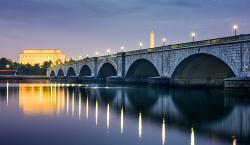 Washington DC at night