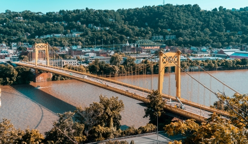 Roberto Clemente Bridge, Pittsburgh, USA