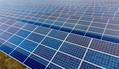 aerial farm solar