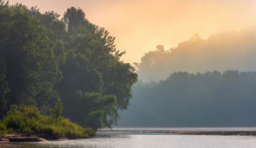 Wisconsin river scene 