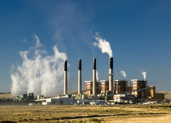 Coal fired power plant in wyoming