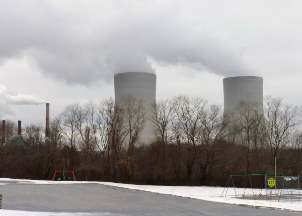 Drayton Point Coal Plant Cooling Towers