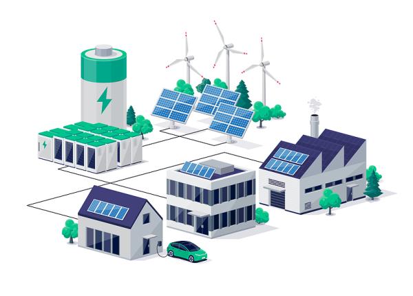 Microgrid smart city