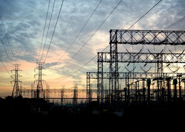 Substation and power lines